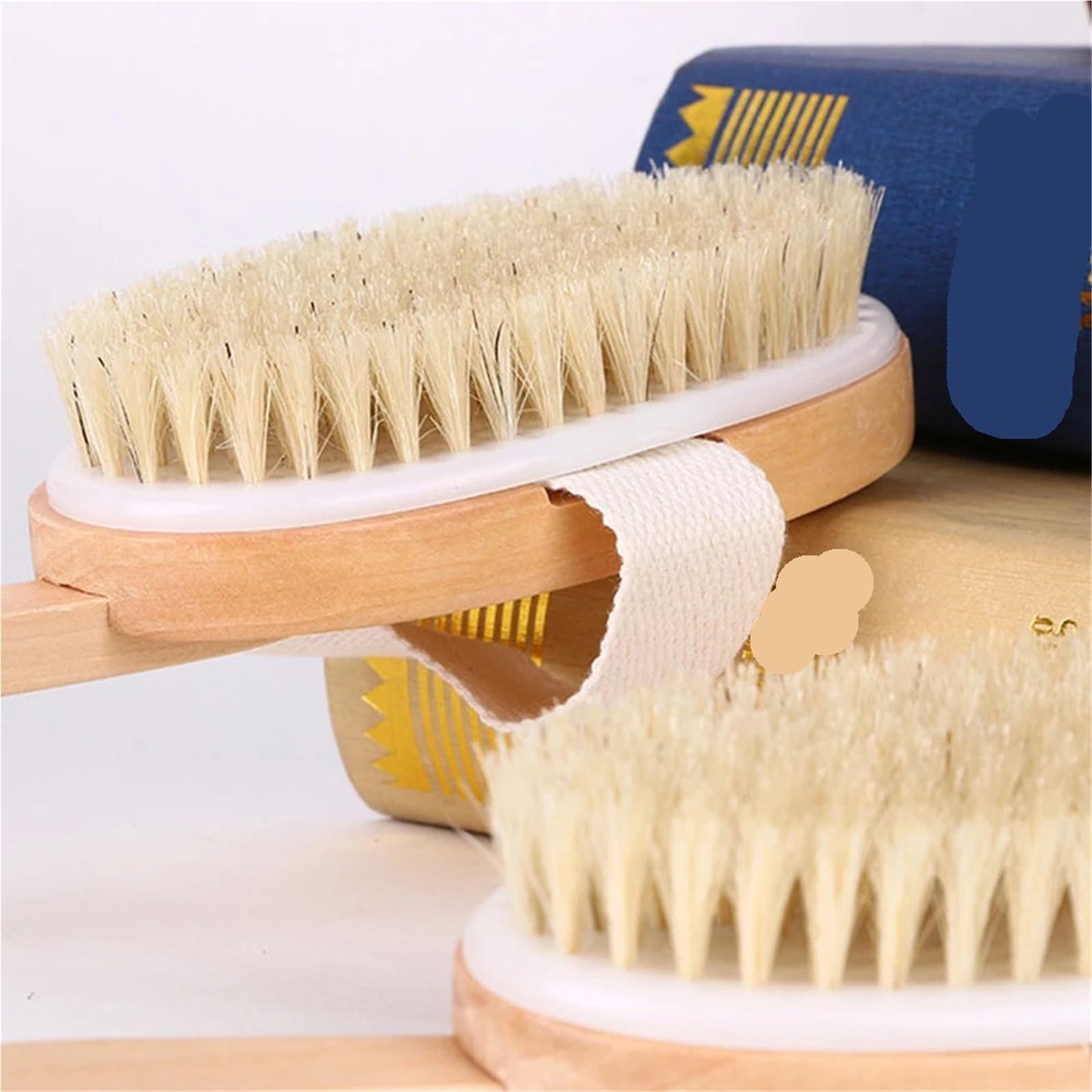 RüCkenbüRste 2Pcs Bad Pinsel Peeling Manuelle Handheld Zurück Körper Dusche Wäscher Frauen Baden Universal Wiederverwendbare Reinigung Peeling Zum Baden
