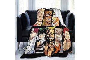 Ultra Soft Anime Flannel Throw Blanket: The Perfect Snuggle Buddy