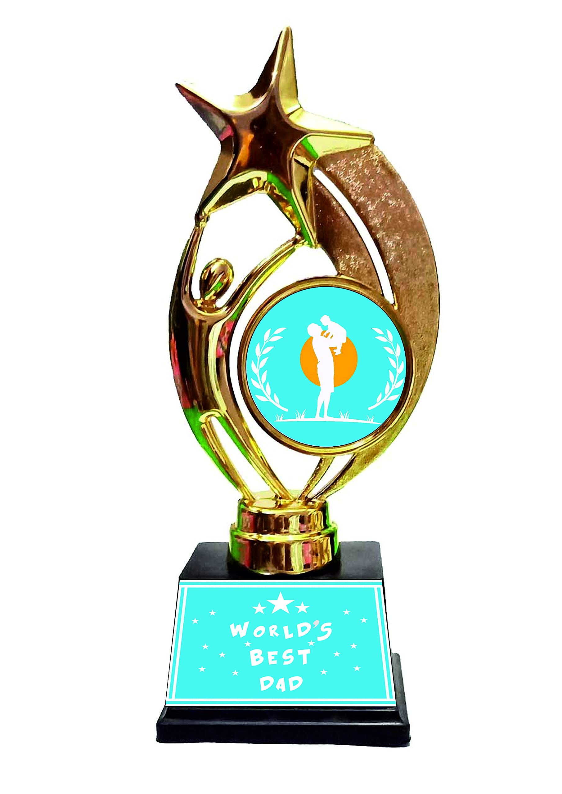 Tuelip Ceramic Fathers Day Gift Best Dad Printed Trophy | Fathers Day | Best Gifts, 350 Milliliter, Multicolor (B098XDZ4JR) Amazon Price History, Amazon Price Tracker