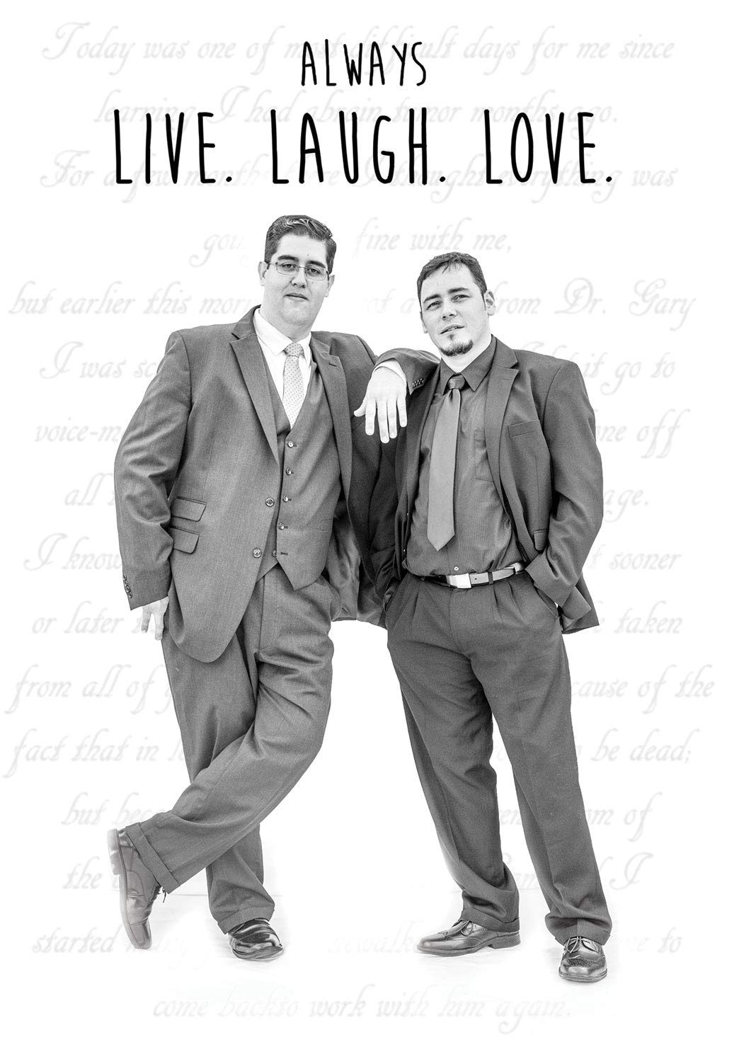 Always Live Laugh Love DVD edición Estados Unidos película Italia