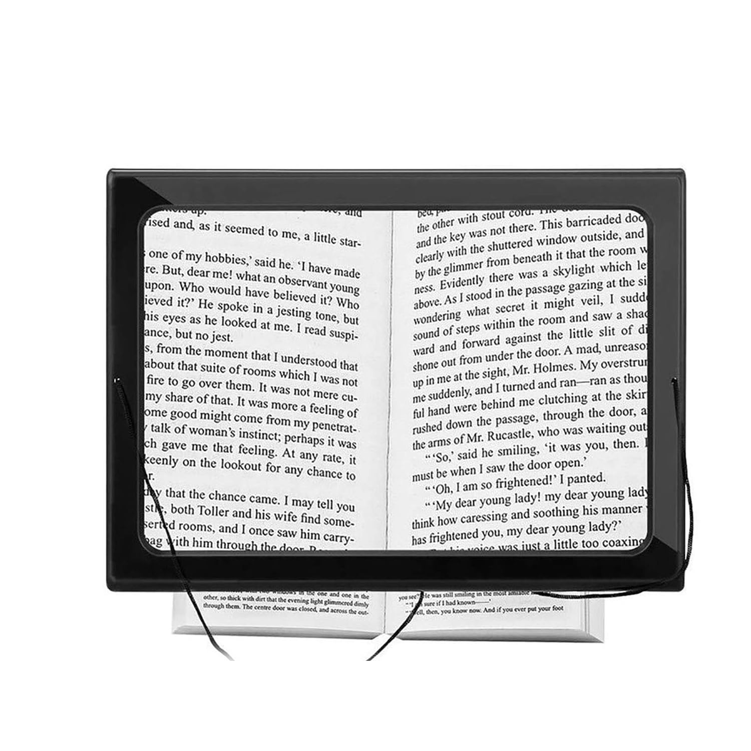 ピカプロフ必読お願い！！ Amazon.co.jp: HUOFU 読書用ルーペ 拡大鏡 虫眼鏡 A4フルページ