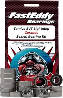 FastEddy Bearings Compatible with Tamiya SVT Lightning Ceramic Sealed Bearing Kit