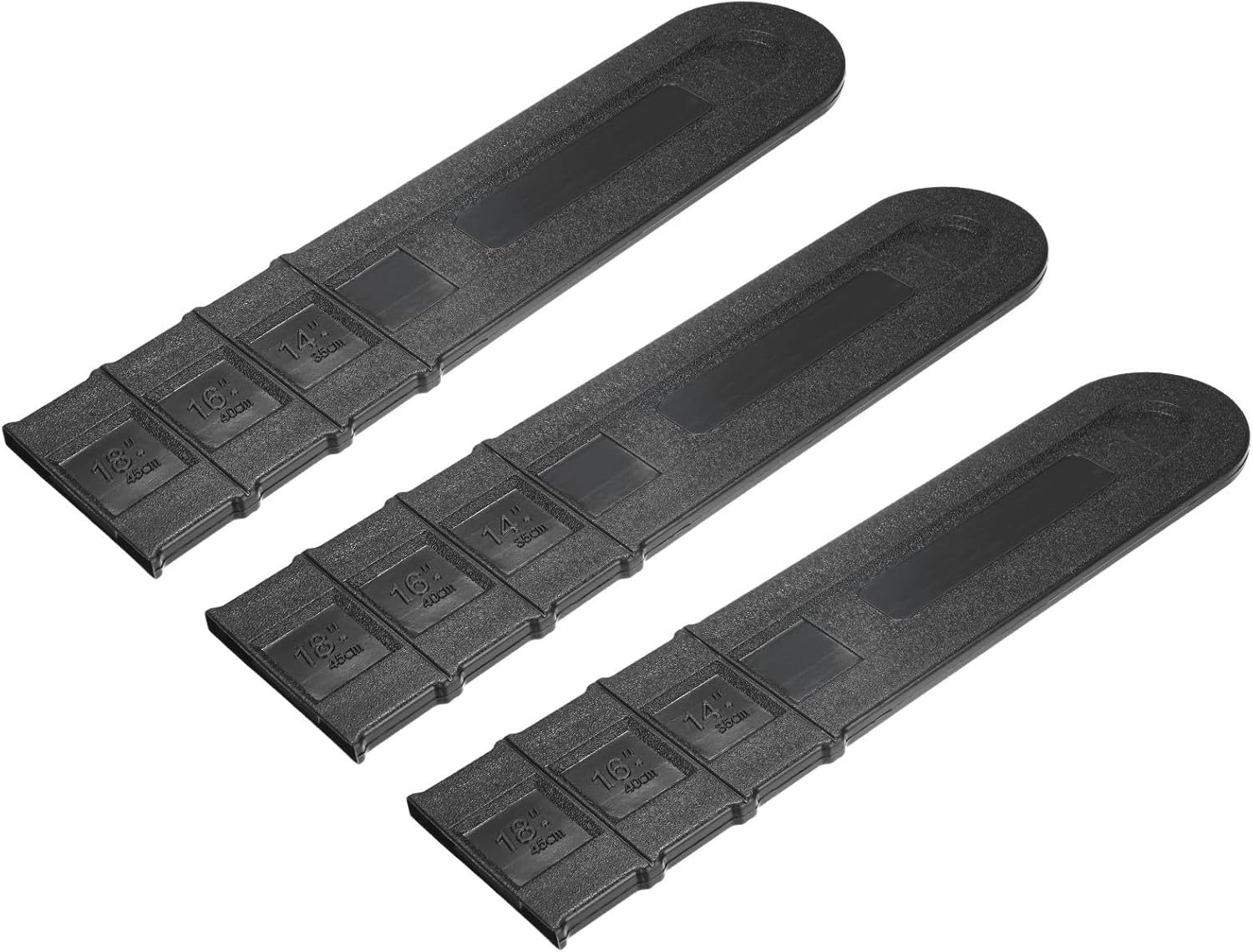 M METERXITY 3-Pack Chainsaw Chain Cover 20 Inch Plastic Chainsaw Scabbard Cover Chainsaw Bar Cover for 12" 14" 16" 18" 19" 20" Garden Chainsaw Protective Cover