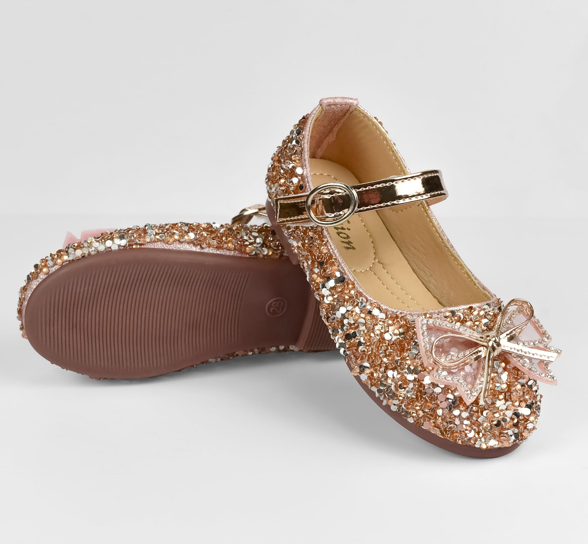 Chaussure Princesse Paillettes Fille Enfant Deguisement Fête Anniversaire Mariage