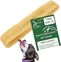Stanley Gibbs Premium Kaukäse für Hunde : Yak Käse Hund, Käsestangen - Langer Kauspaß, Käseknochen - Gesund und Natürlich, Robust und Strapazierfähig, Lecker (Größe XL, 1er-Pack) product image