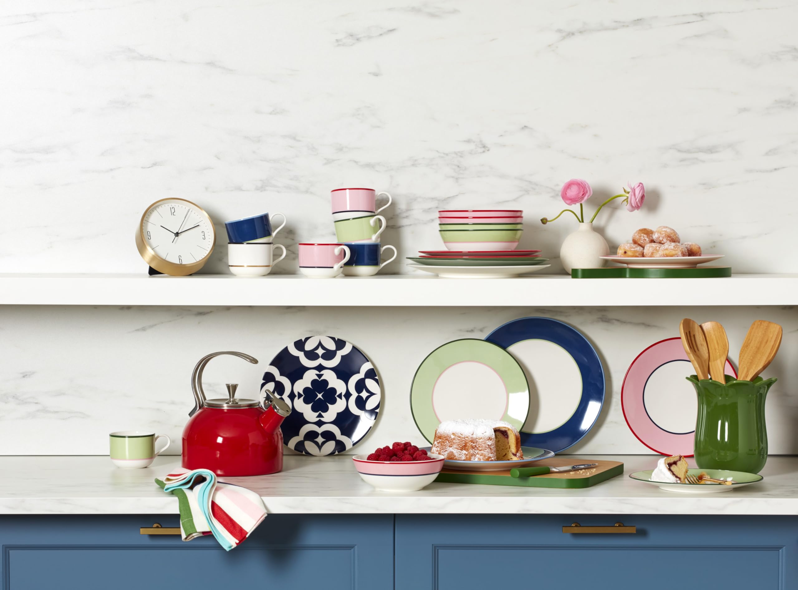 Amazon.com | Kate Spade New York Make It Pop 12Pc Dinnerware Set