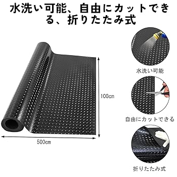 TRUST GReddy ラバーマット　ガレージマット Amazon.co.jp: sumunior ガレージフロアラバーマット 100x500 cm