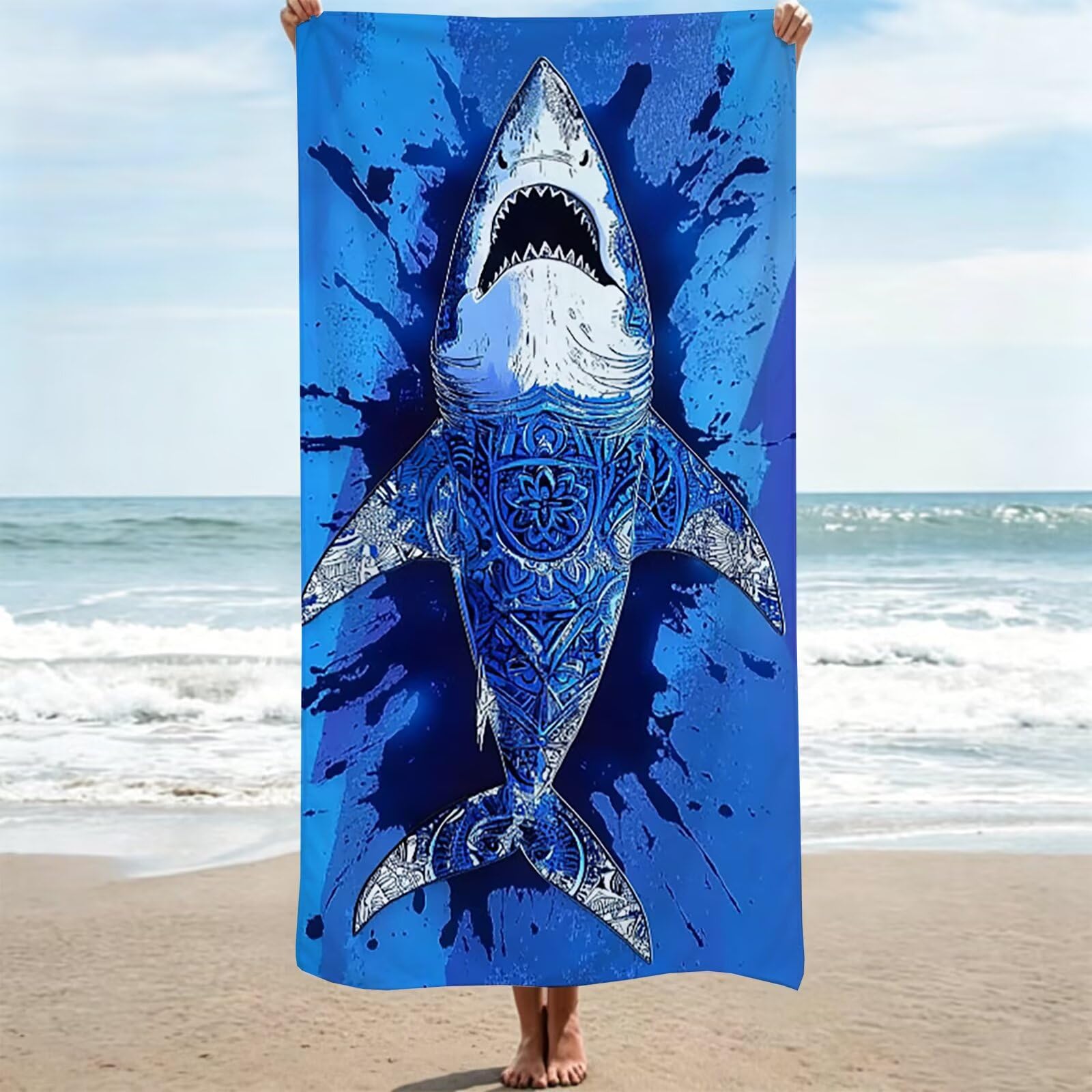 Drap de plage à séchage rapide pour vos vacances à la mer