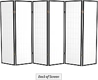 Vista 114 de Red Lantern WP60-WHT-4P Pantalla plegable, 4 paneles, color blanco