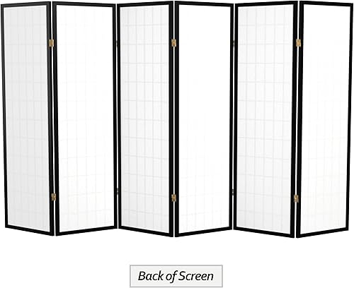 Miniatura 117 de Red Lantern Pantalla plegable WP60-RWD-6P, 6 paneles, palisandro Rosewood,Negro -,Natural,Blanco,Miel,Nogal,https://www.amazon.com/dp/undefined