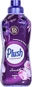 Plush, Amaciante de roupas e tecidos, Concentrado, Aroma Lavender, 1 litro, Roxo