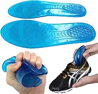 Palmilha Ortopédica Gel Silicone Anatômica para Esporão Fascite Plantar e Dores nos Pés (P (36-39))