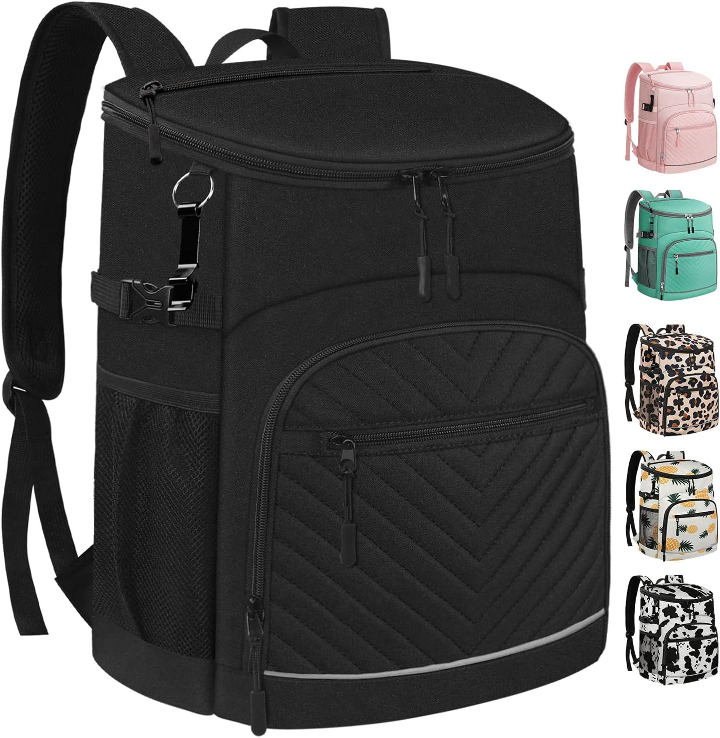 Cooler Backpack Insulated Leakproof Waterproof Backpack Cooler Bag 30/45 Cans, Large Capacity Lightweight Travel Camping Beach Backpack Cooler Ice Chest for Men and Women