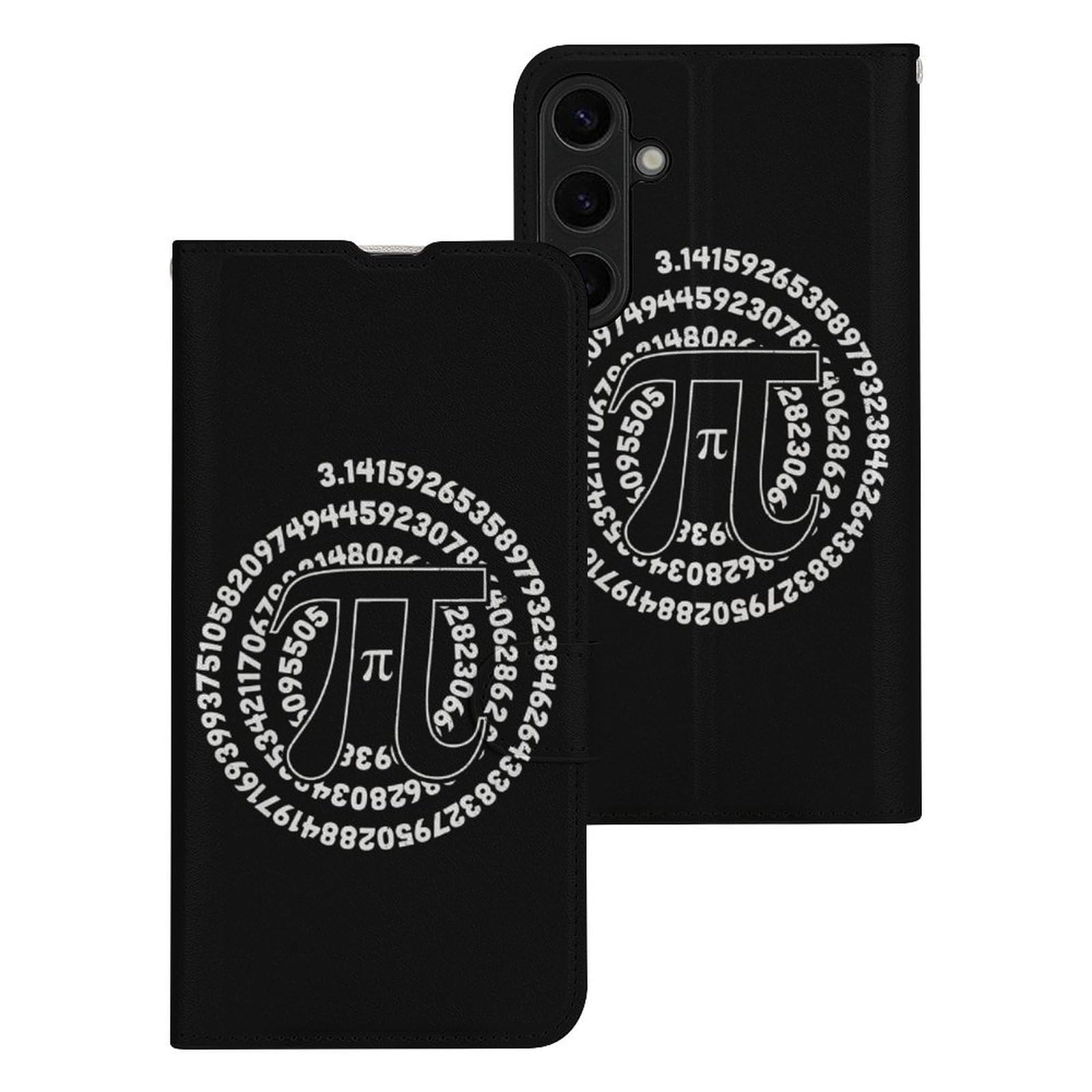 Amazon.co.jp: Galaxy S24 Plus ケース 手帳型 パイ 円周率 無限大