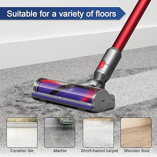 Miniatura 5 de Limpiador de cabezal de motor de liberación rápida para Dyson V7 V8 V10 V11 V15 modelos de aspiradoras Dyson SV10 SV11 SV12 SV14 Pieza de repuesto