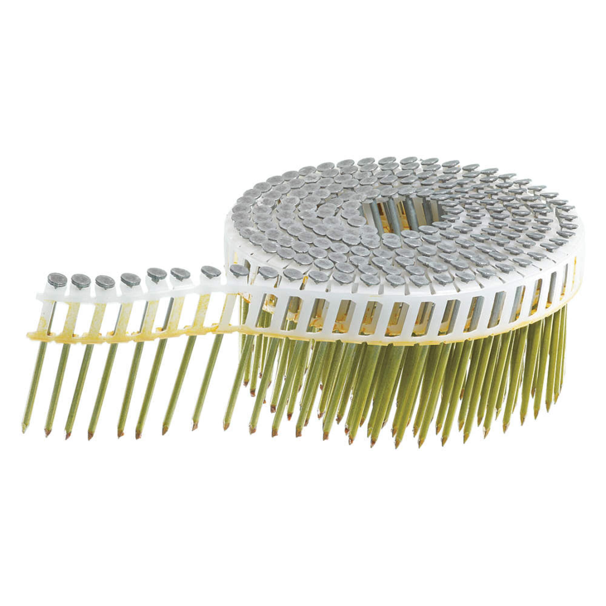 Senco - EJ23ASBC - SENCO Siding Nails, 2 1/4 L, Galvanized, PK3600: Siding Nails, Flat, Smooth, Steel, Plastic, 3, 600 PK