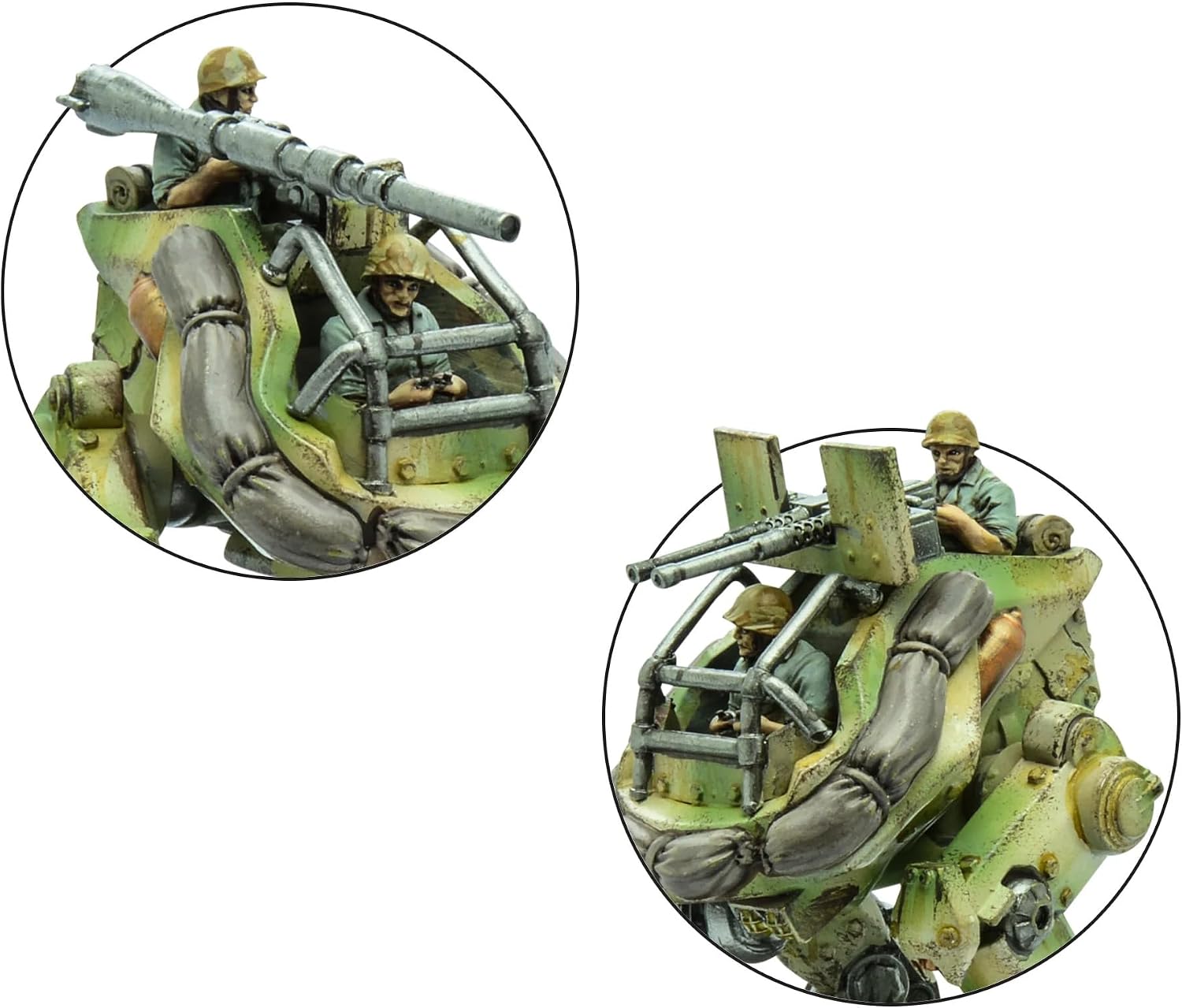 Warlord Games M3A2 Pondskater Scout Walker - United States Miniature for Konflikt 47 Highly Detailed 28mm Scale Miniature