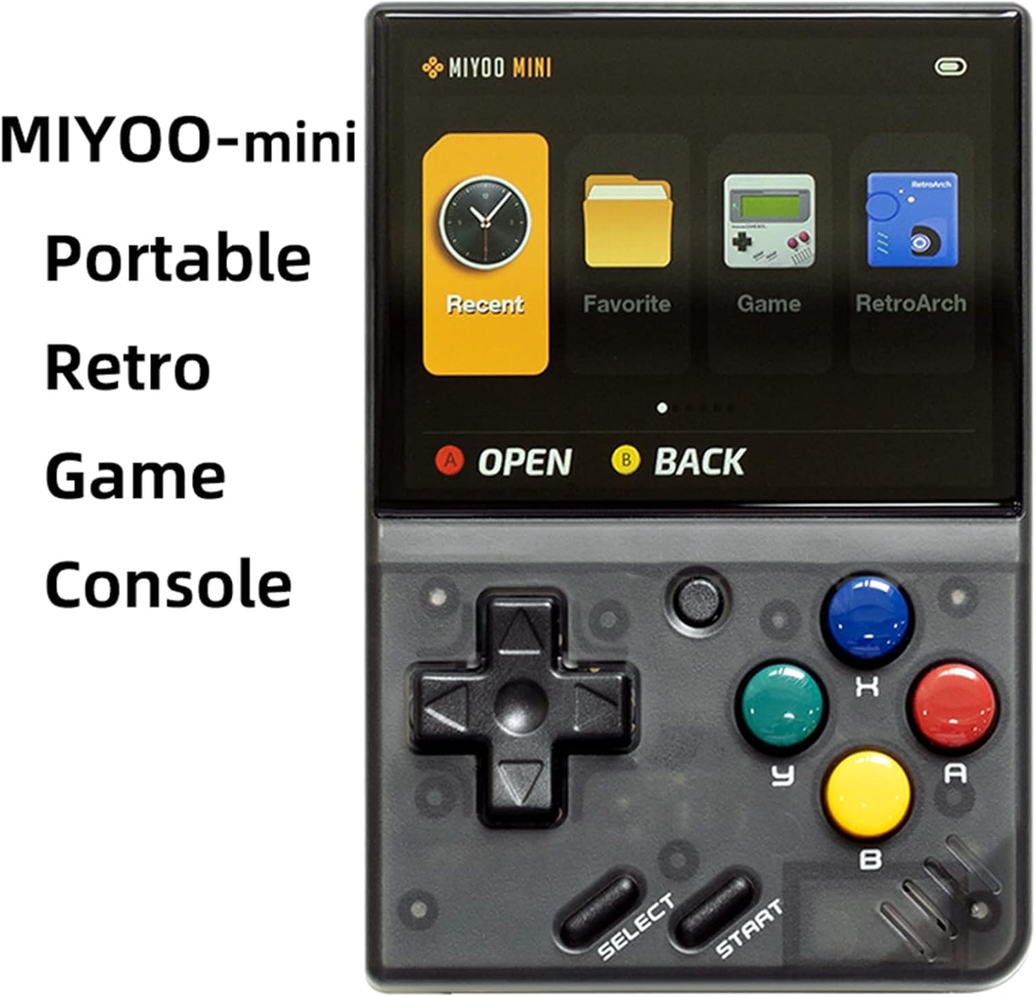 Miyoo Mini V4 Retro Game Console,Portable Handheld Video Game