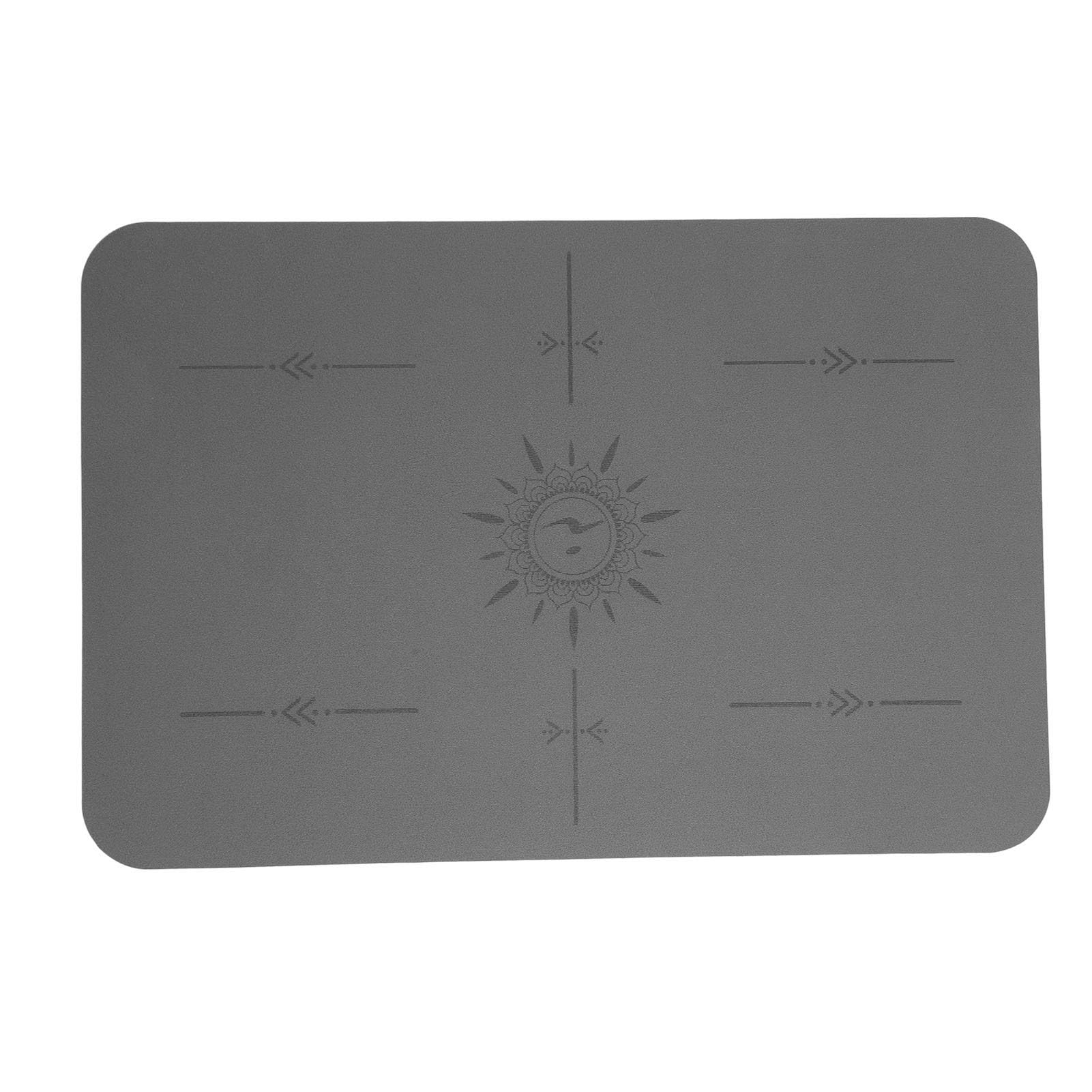 Jeffergarden Tappetino per Macchina da Cucire Tappetino Ammortizzante in Gomma PU 40 X 60 X 0,5 Cm Riduce le Vibrazioni Previene lo Scivolamento Protegge il Tavolo per il Ricamo Quilting e gli (GREY)