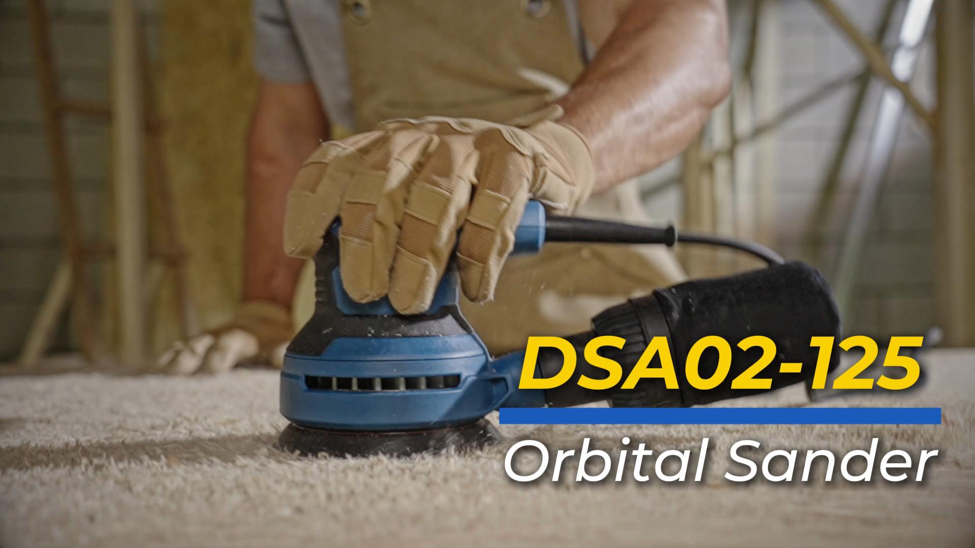 Dong Cheng 5-Inch Random Orbital Sander 3.2A 12800OPM Electric
