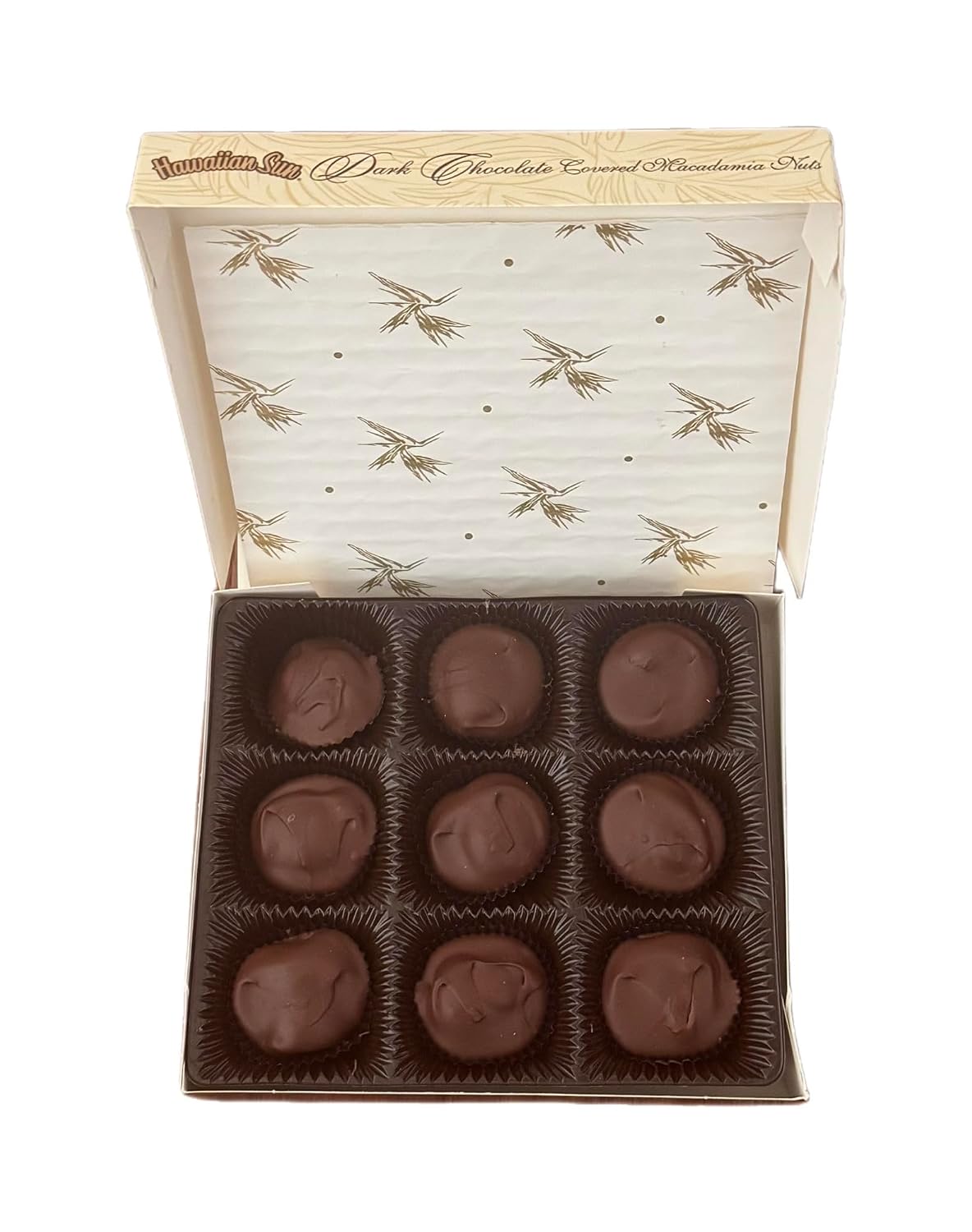 Hawaiian Sun Dark Chocolate Covered Macadamia Nuts – 9 Pieces (4 oz / 113 g) image 4