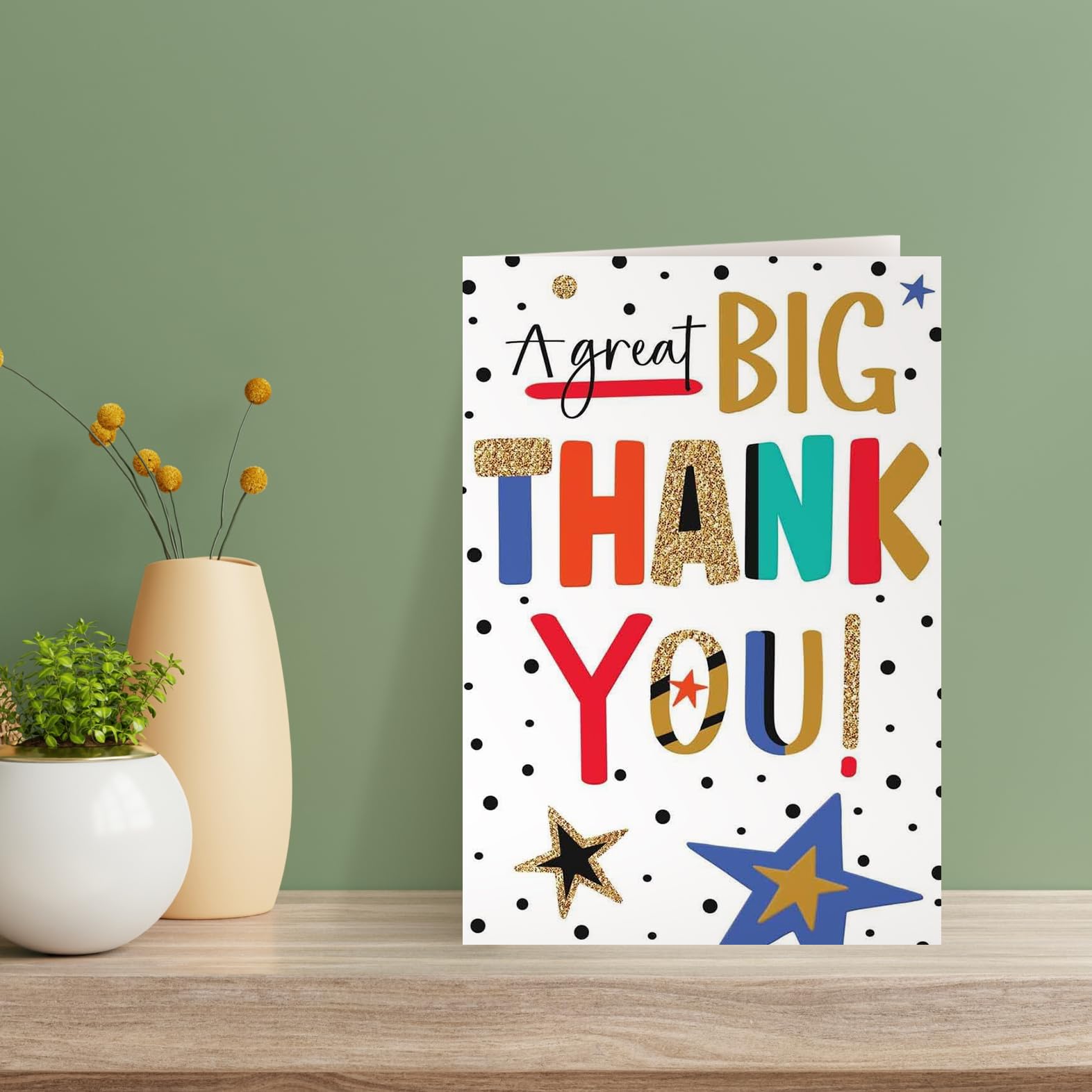 Amazon | Jonny Javelin サンキューカード - 「A Great Big Thank You