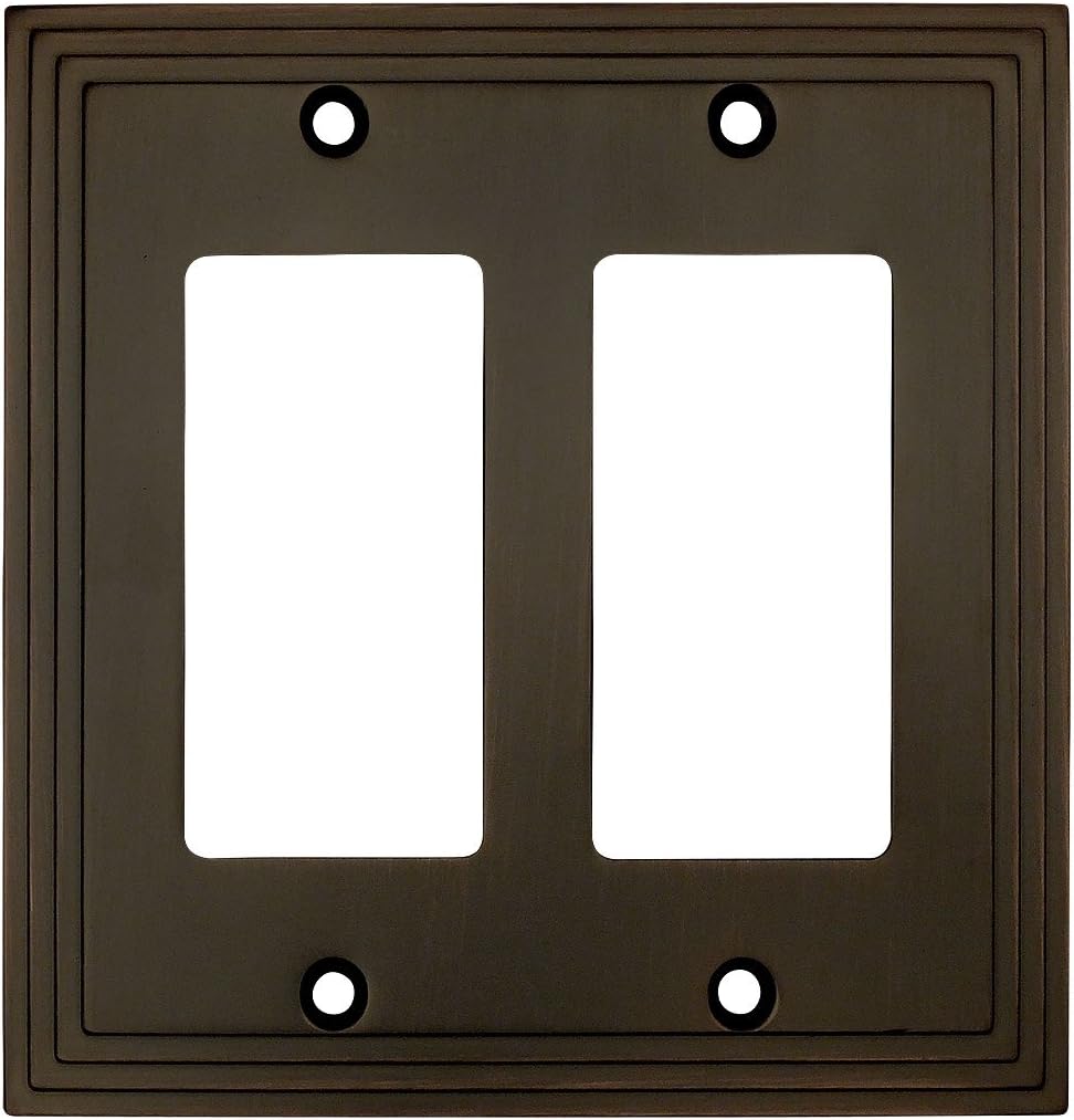 Cosmas 25077-ORB Oil Rubbed Bronze Single Toggle/GFI Decora Rocker ...