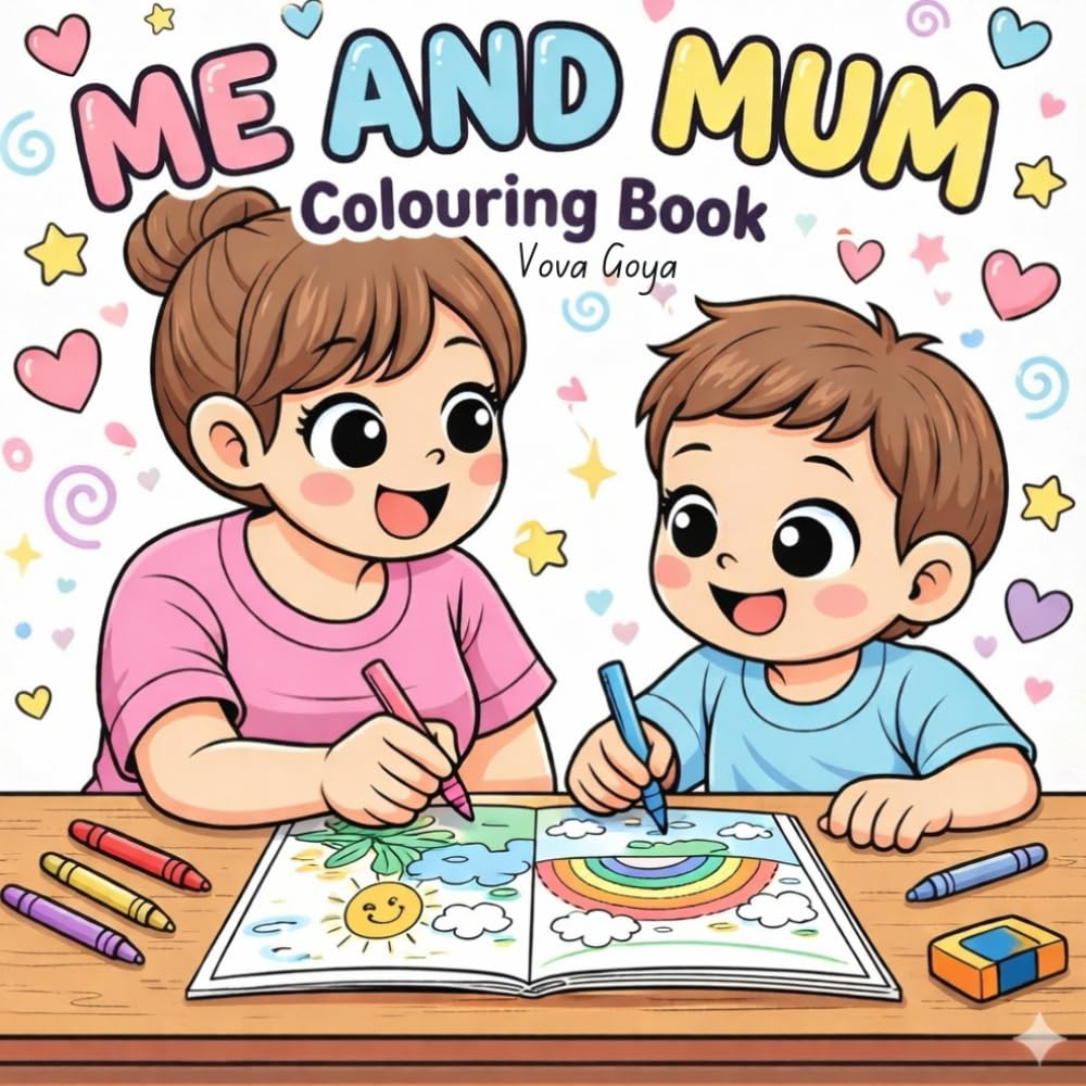 Me and Mum: Colouring book