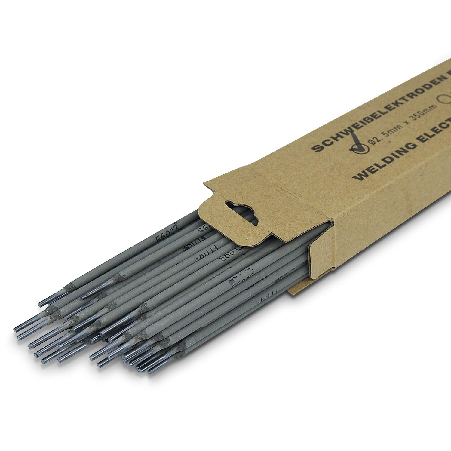 VECTOR WELDING Electrodo para Soldaduras Acero E6013 2,5 mm x 350 mm 1,5 kg | para Soldadura ARC / MMA