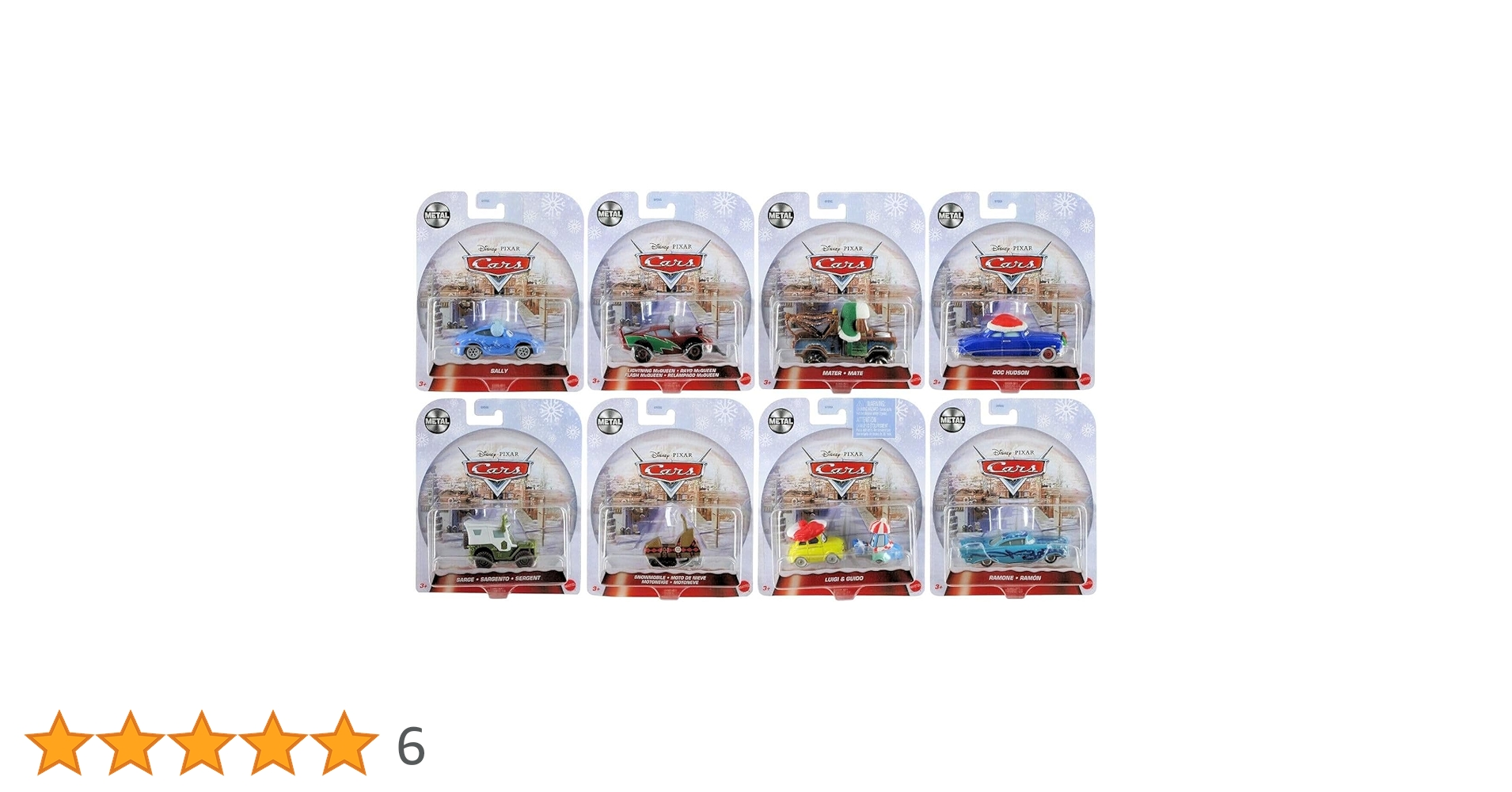 【激レア】マテル社♥クリスマスホリデー　カーズ　5台セット Amazon.co.jp: Mattel ディズニー ピクサー カーズ ホリデー