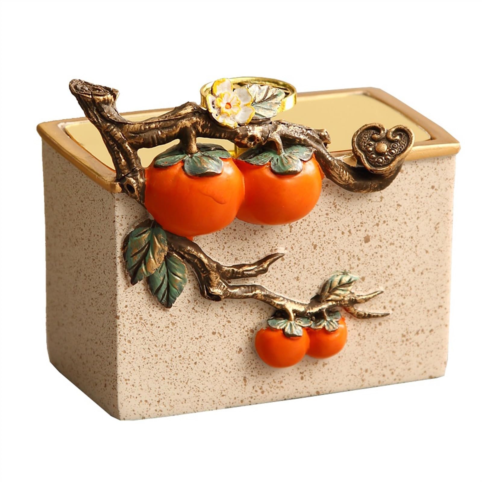 Wdwdw Beige Toothpicks Dispenser Toothpick Box Household Holder With Cover Creative Multi-Purpose Compartment Cotton Swab
