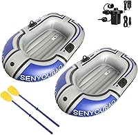 Vista 10 de BESTHLS Barco inflable, piscina y barco inflable del lago