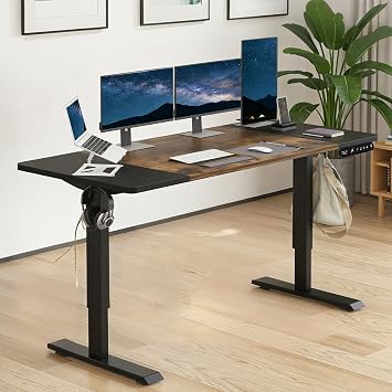 63''x30'' Electric Standing Desk Adjustable Height