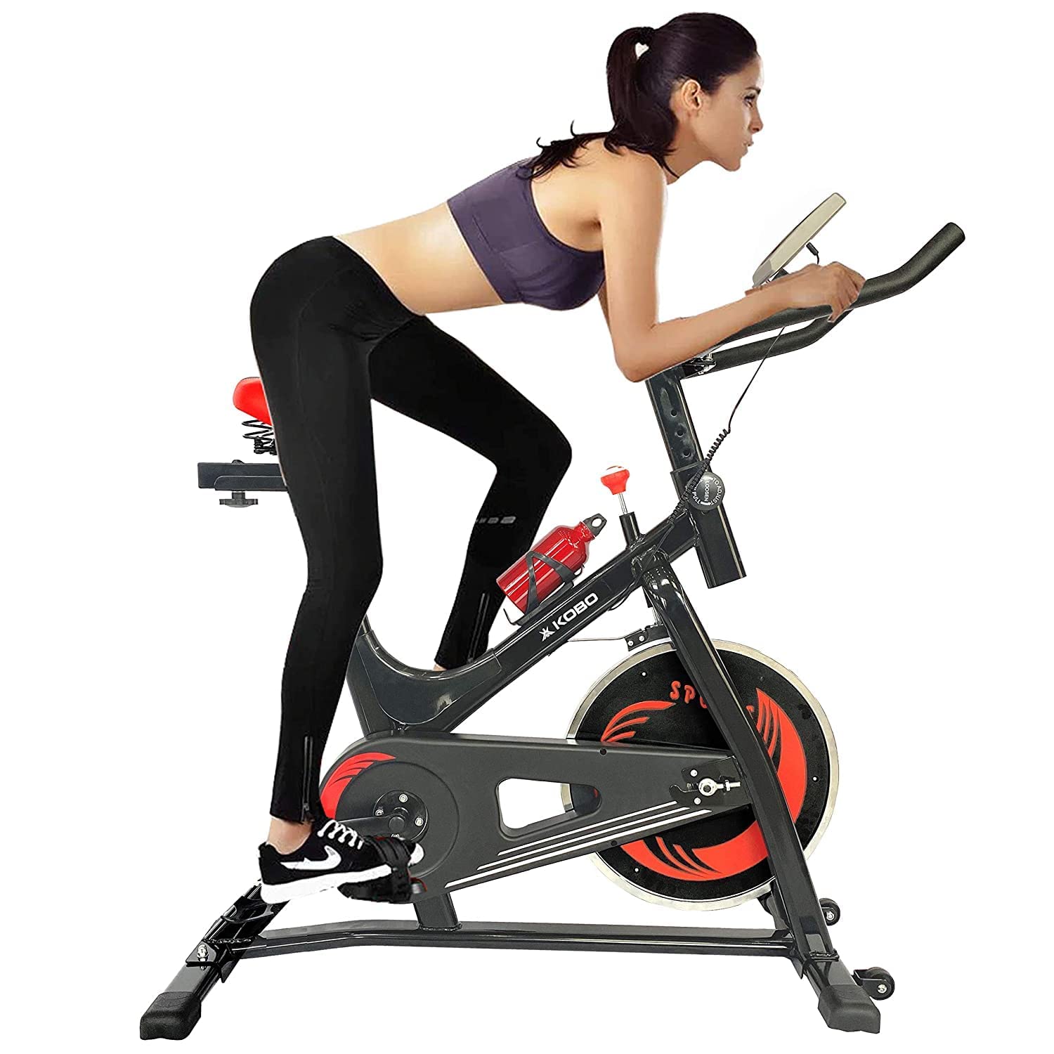Kobo Exercise Spin Bike with Steel Wheel (Imported)-image-29
