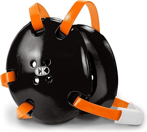 Vista 92 de Cliff Keen Signature Protector para la cabeza, para lucha libre Vegas Oro / Blanco