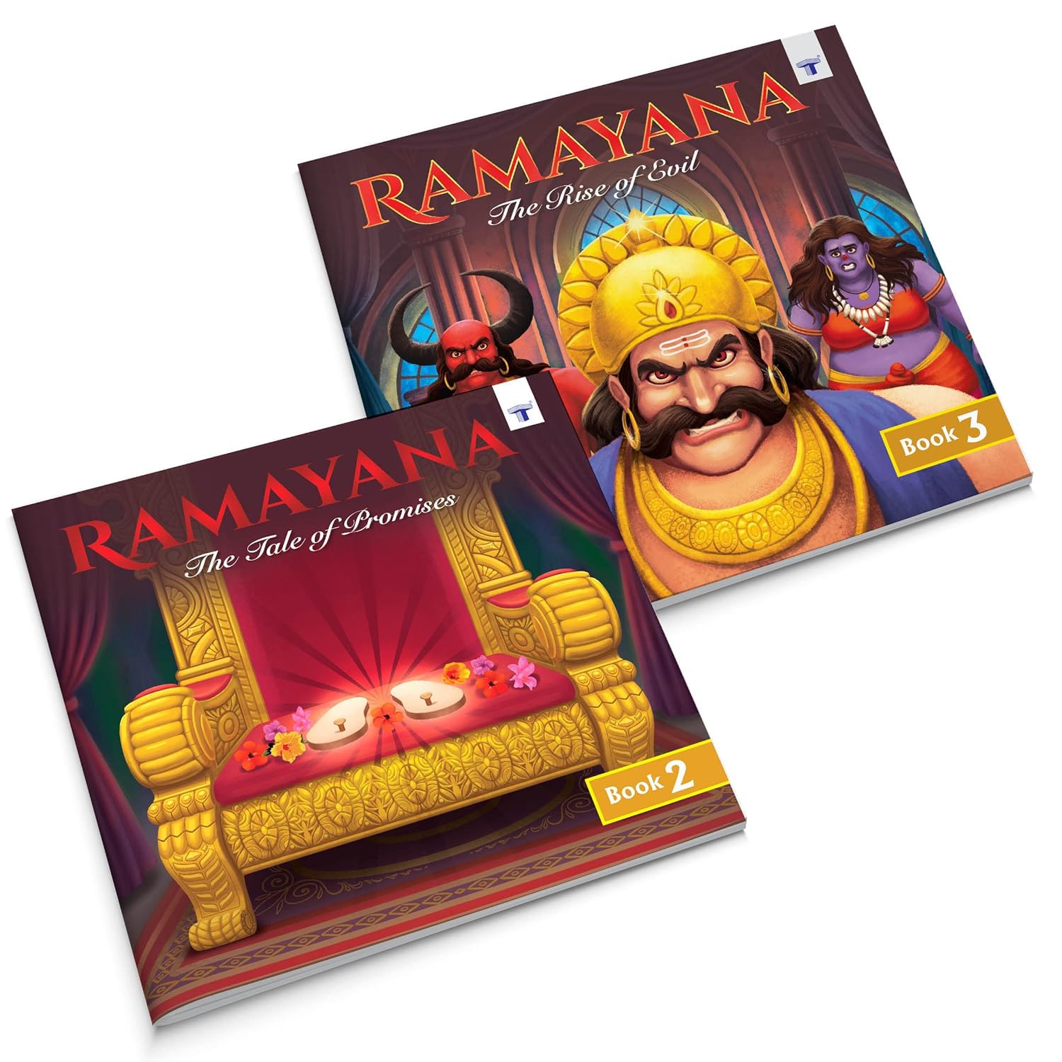 Buy Ramayana For Kids - Tale Of Promises & Rise Of Evil| Illustrated ...