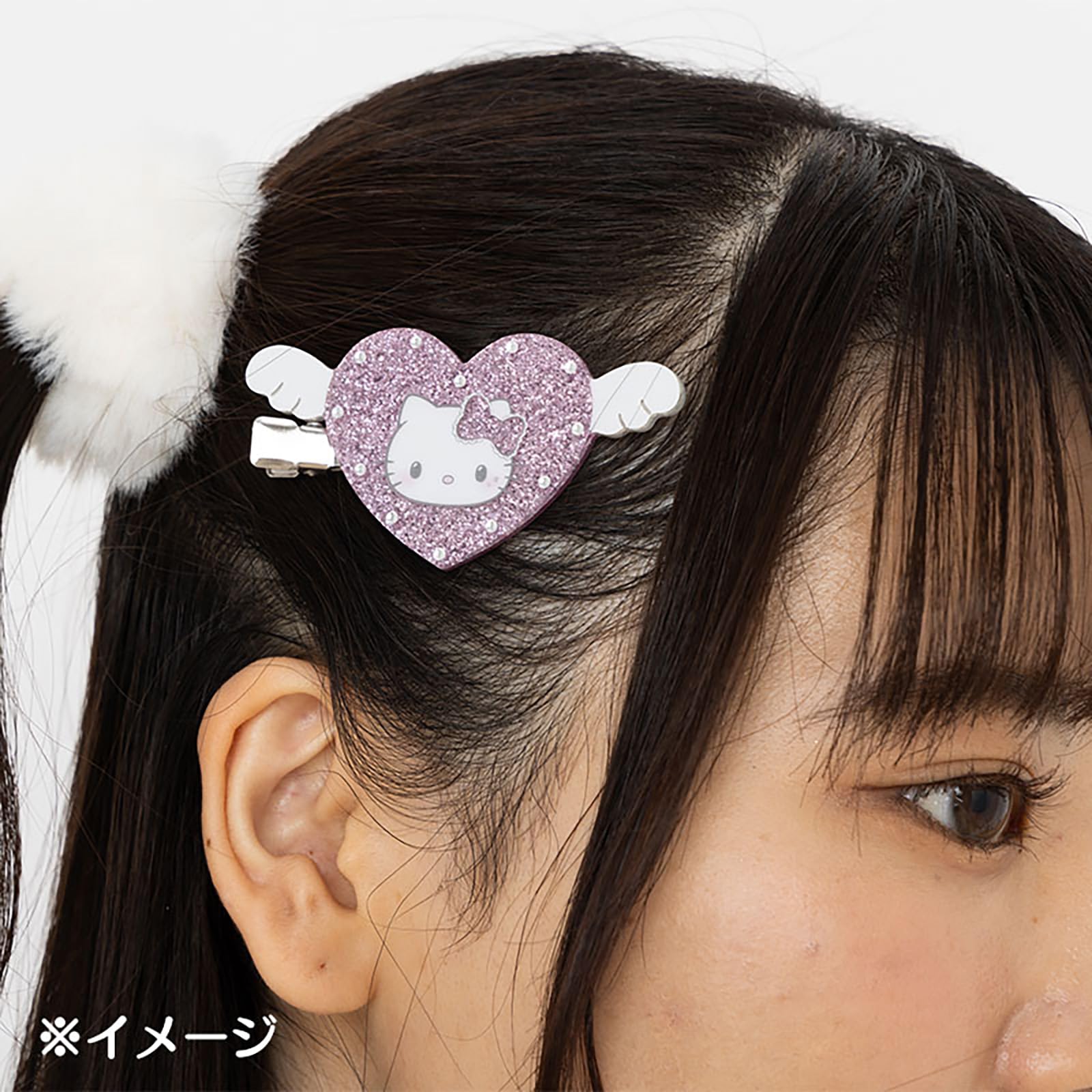 Amazon.co.jp: サンリオ(SANRIO) 前髪クリップ(天使小悪魔デザイン 