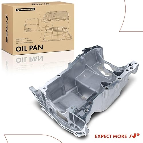 Miniatura 9 de A-Premium Cárter de aceite superior del motor con tapón de drenaje compatible con Toyota Corolla 09-19, Corolla iM 17-18, Matrix 09-14, Prius 10-15,