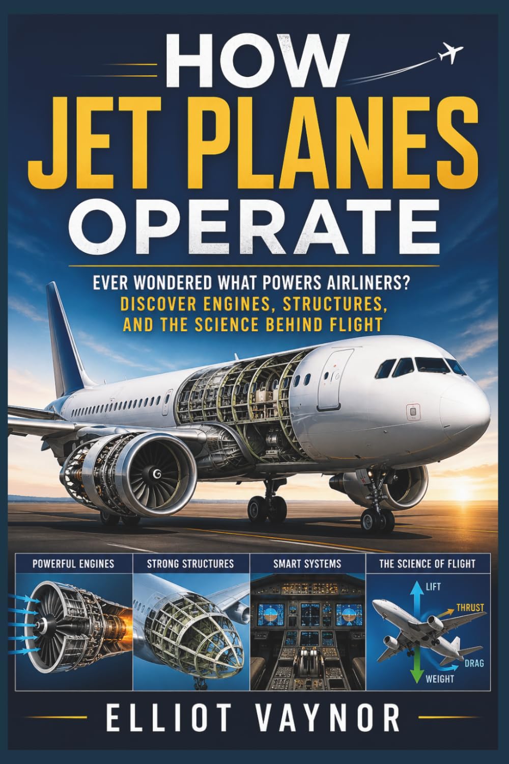 How Jet Planes Operate: Ever Wondered What Powers Airliners? Discover Engines, Structures, and the Science Behind Flight (Elliot Vey-chanics)