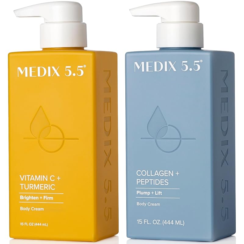 Medix 5.5 Conjunto de Loções Corporais com Vitamina C e Colágeno