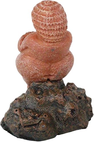 Miniatura 5 de Ebros Madre Diosa Venus de Willendorf Reproducción del Paleolítico Edad de Piedra Período Artefacto Réplica Estatuilla por Oberon Zell Museo