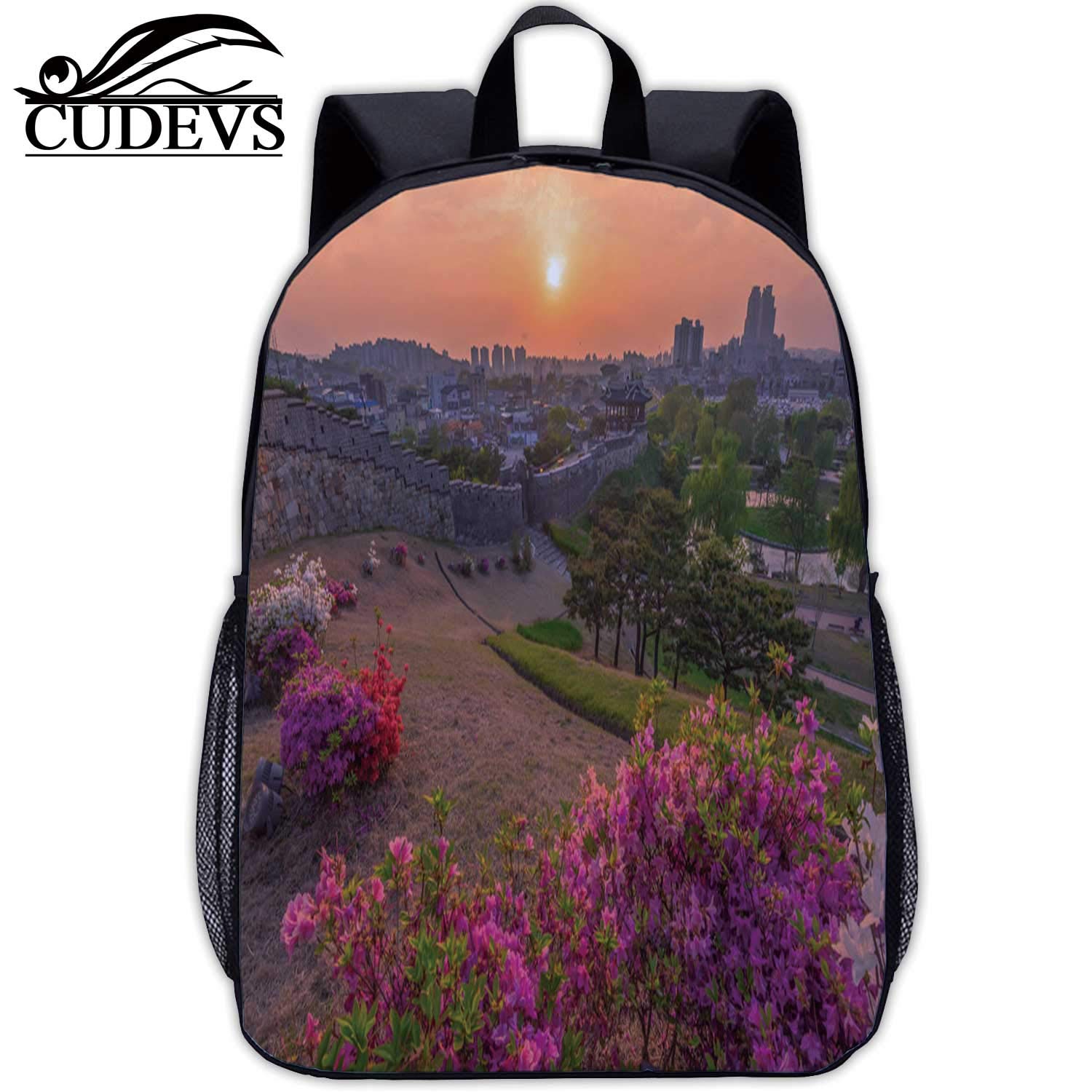 Hwaseong fortres Park in suwon South Korea,Bag Cartoon,069073,Large,17in12.2 Lx5.5 Wx17 H