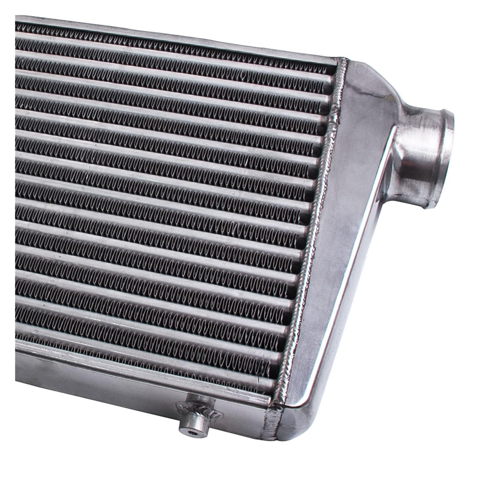 Intercooler 3,0" 600x300x76 + Zestawy Rurek Intercoolera Turbo + Zestaw Węży Uni Intercooler do turbiny samochodowy