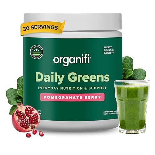 Organifi Daily Greens - Everyday Nutrition and Support - Greens