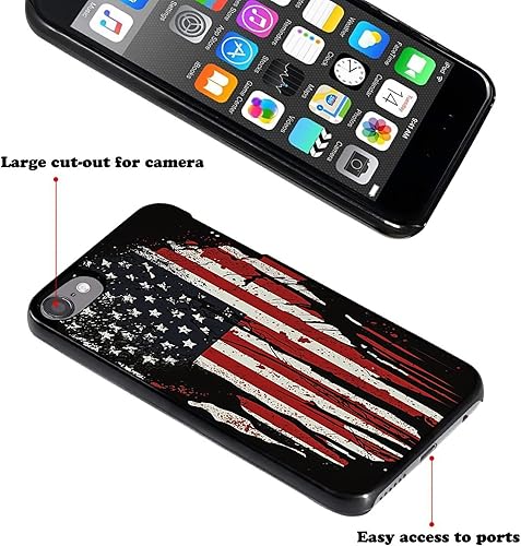 Miniatura 3 de Funda para iPod Touch 7, Touch 65, cubierta trasera delgada protectora de plástico duro para Apple iPod Touch 567 generación, para mujeres, niñas y