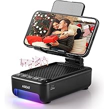 Gifts for Men Him, Cell Phone Stand with Bluetooth Speaker&amp;Led Color Changing Light, Unique Gifts for Women Dad Her Husband, Cool Tech Gadget Wireless Speaker, Birthday Gifts for Men, Ideal Gifts