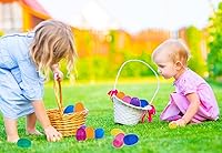 Vista 7 de The Dreidel Company - Huevos de Pascua de plástico rellenables a granel, colores surtido; perfectos para caza de huevos de Pascua, huevos