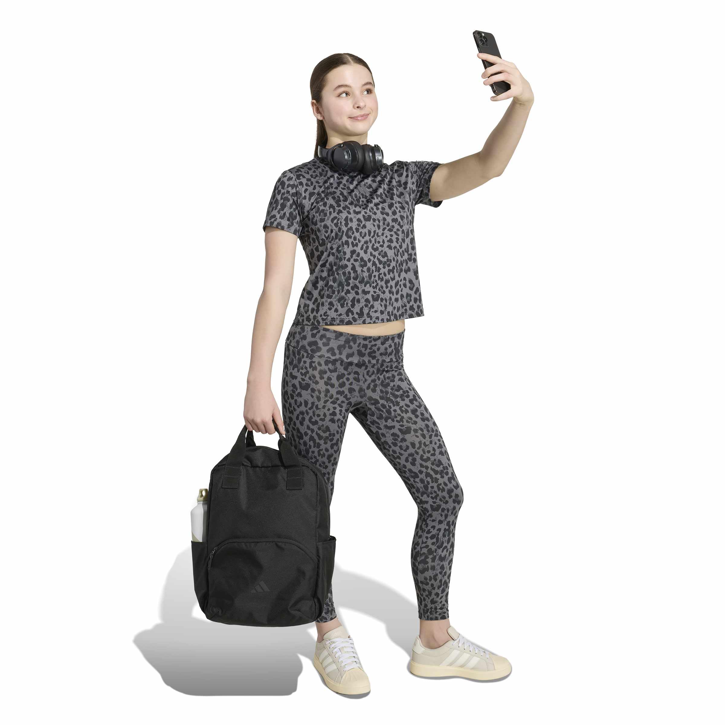 adidas Unisex Kids Sportleggings MIT ANIMALPRINT