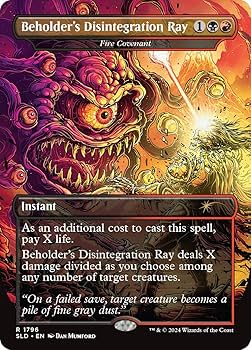 MTG もみ消し SLD 3枚セット　Beholder's Sleep Ray Beholder's Sleep Ray - Stifle - Secret Lair Drop Series