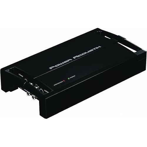 Power Acoustik RZ4-1200D 1200W Class D 4 Channel Amplifier, Black